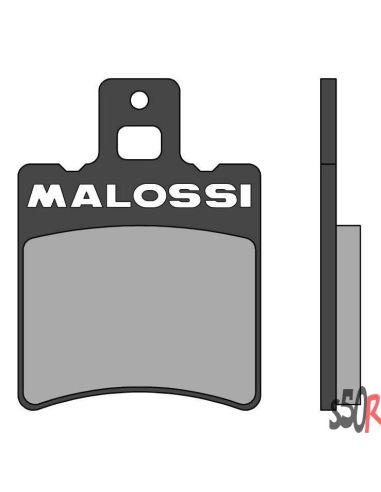 Plaquette de frein MALOSSI MBK Yamaha Booster Nitro Ovetto