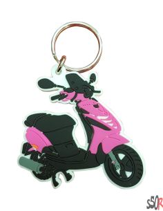 Porte-clé casque scooter personnalisé pour femmes