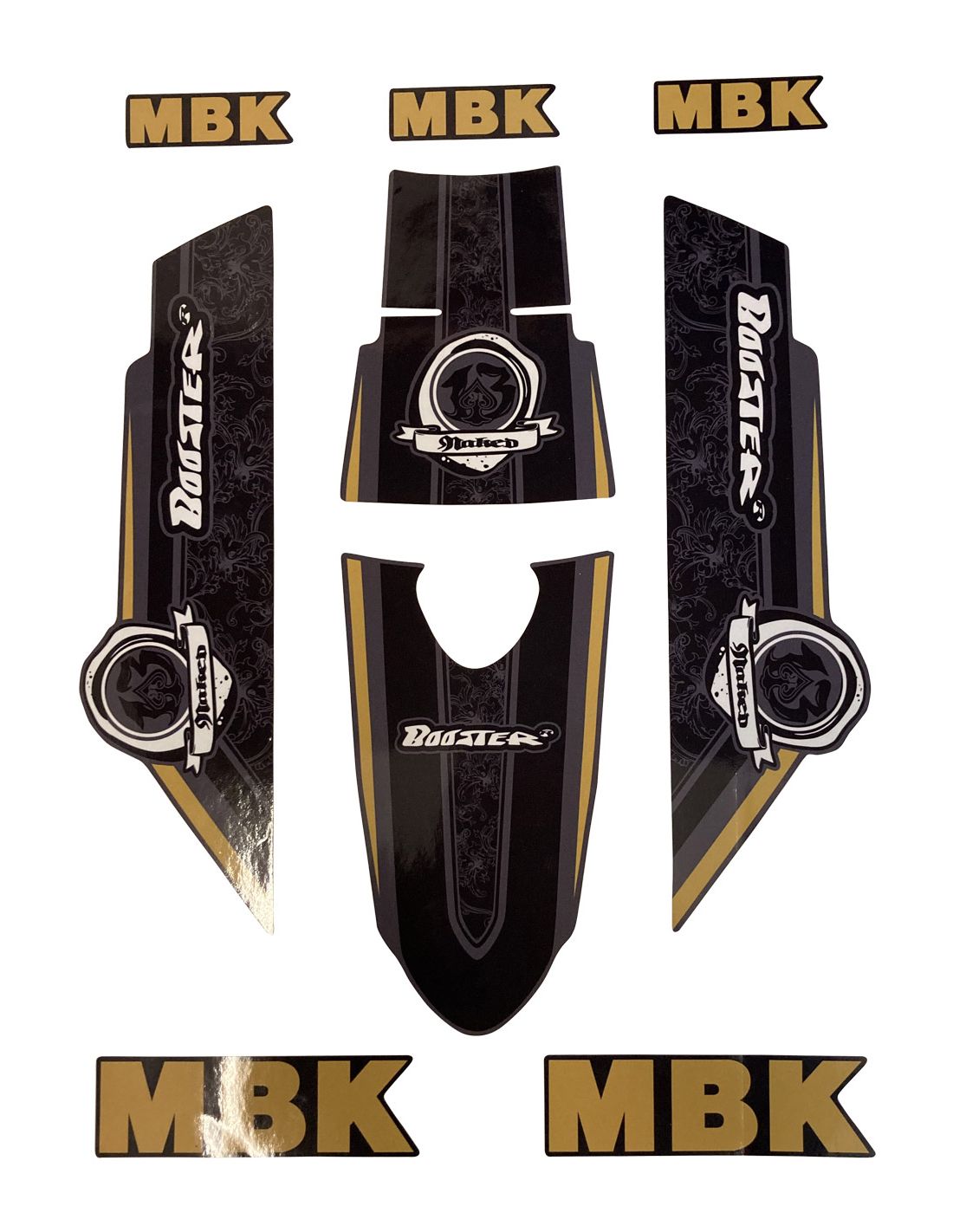 Kit D Co Mbk Booster Naked Type Origine Or Scoot Racing