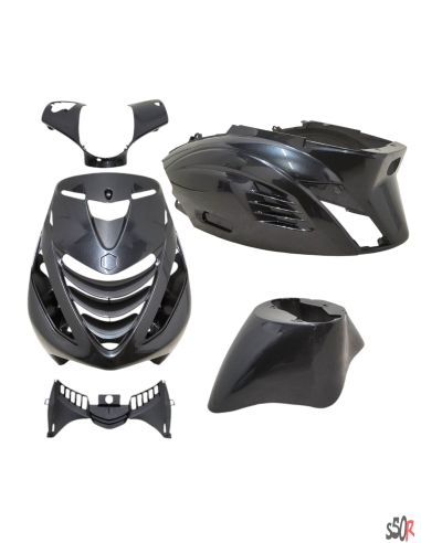 Kit carénage Piaggio Zip - Sp evo - bmw anthracite