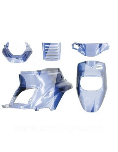 Kit carénage MBK Booster Spirit Yamaha Bw's 1999/2003 - bleu coktail