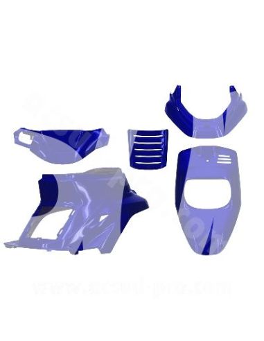 Kit carénage MBK Booster Spirit Yamaha Bw's 1999/2003 - bleu metal